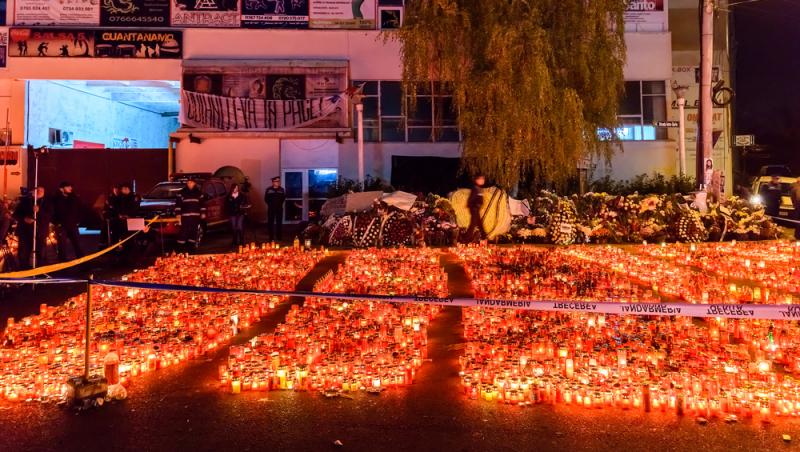 Situație revoltătoare la comemorarea victimelor incendiului din Colectiv: „Colectiv 10 ani s-a încheiat cu amendă”