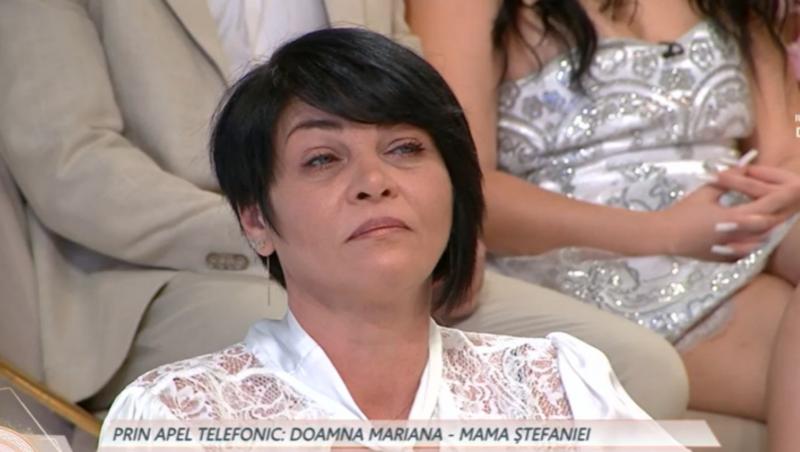 Mireasa, sezon 12. Mama Ștefaniei a reușit să intre în direct: „Sunt foarte supărătă”. Ce sfat categoric i-a dat