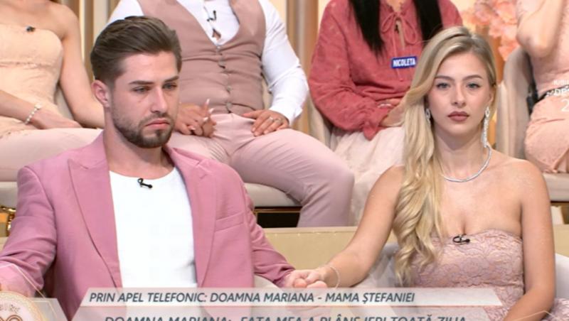 Mireasa, sezon 12. Mama Ștefaniei a reușit să intre în direct: „Sunt foarte supărătă”. Ce sfat categoric i-a dat
