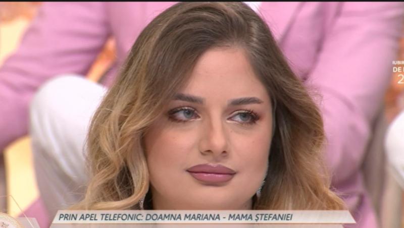 Mireasa, sezon 12. Mama Ștefaniei a reușit să intre în direct: „Sunt foarte supărătă”. Ce sfat categoric i-a dat