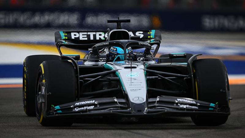 S-au încheiat calificările din Formula 1™ pentru Marele Premiu din Singapore. George Russell în pole position pe Marina Bay