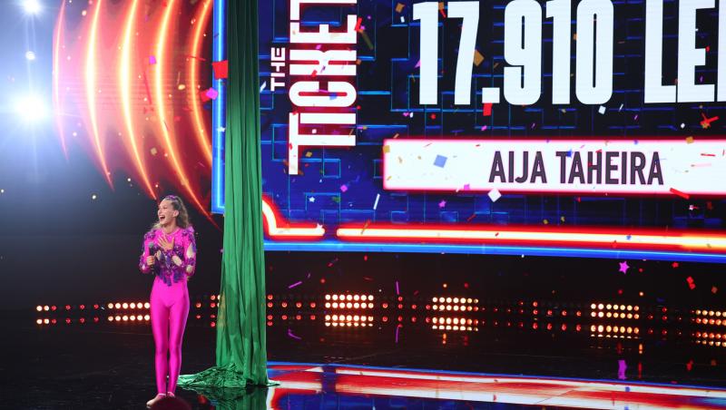 The Ticket, 4 octombrie 2025. Cine a câștigat a cincea ediție. Momentul uluitor de acrobație aeriană, aplaudat la scenă deschisă