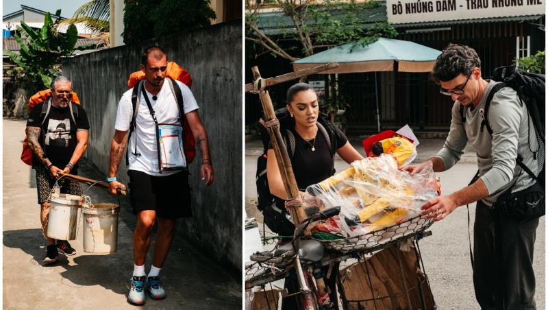 colaj foto cu concurentii de la asia express in editia din 5 octombrie 2025