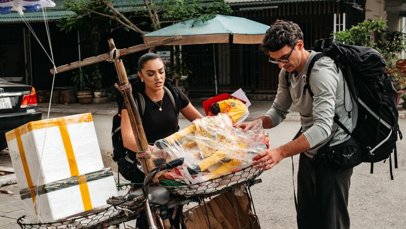 Schimb de echipe spectaculos în cel de-al doilea episod al etapei din Asia Express Drumul Eroilor. Emisiunea, lider de audiență