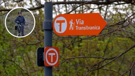 Un tânăr cu deficiențe de vedere se luptă pentru o țară mai accesibilă. Cum a putut străbate Via Transilvanica: „Inconștiență”