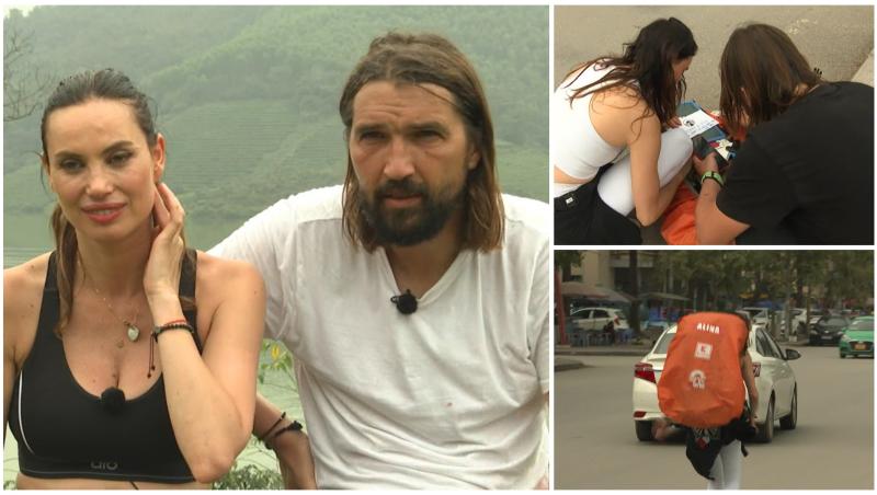 Colaj cu Dan Alexa și Alina Pușcău la Asia Express