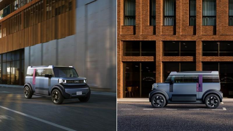 colaj dacia hipster 2025 prototip mini-mașină