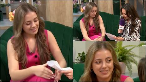 Mireasa, sezon 12. Ale a primit o scrisoare de la doi foști concurenți. Fata a ascultat emoționată mesajul