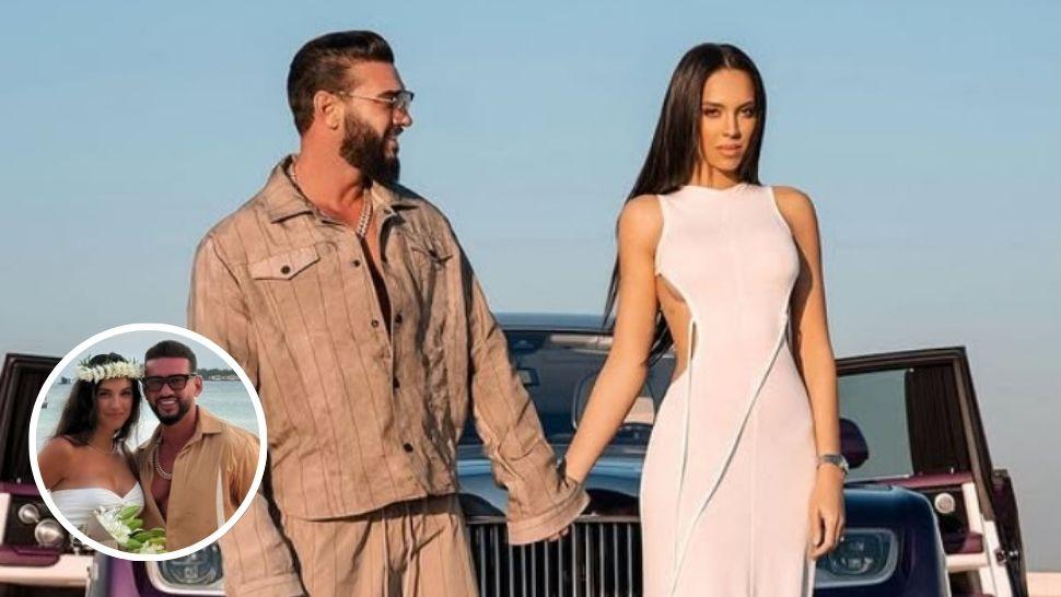 El în costum, ea rochie albă: „Da”. Dorian Popa este de acum un bărbat căsătorit: „Madam Popa” Imagini cât o mie de cuvinte