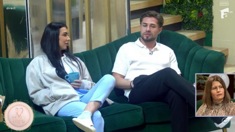 Mireasa, sezon 12. Cum a reacționat Adin la interacțiunile dintre Lavinia și Liviu. Val de reproșuri între cei doi foști, în live