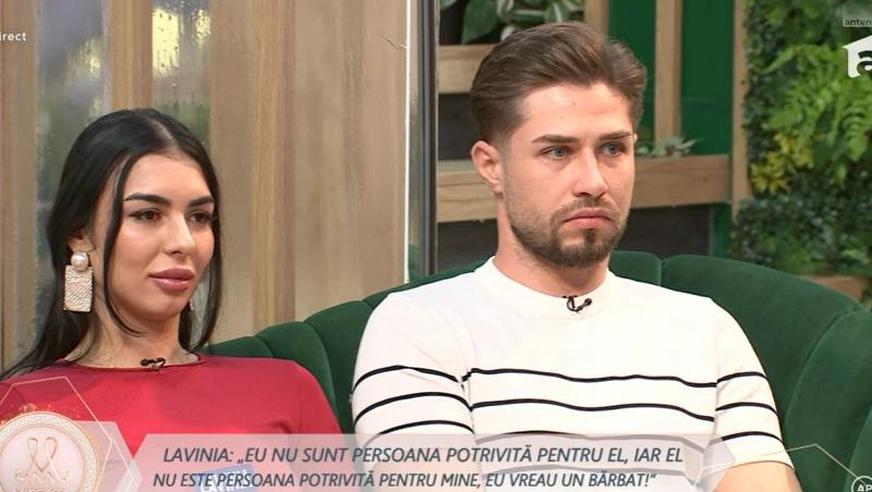 Mireasa, sezon 12. Cum a reacționat Adin la interacțiunile dintre Lavinia și Liviu. Val de reproșuri între cei doi foști, în live