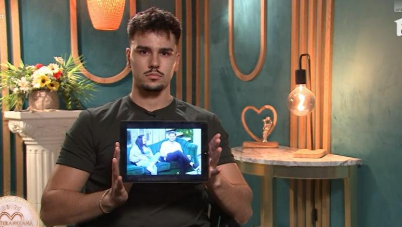 Mireasa, sezon 12. Cum a reacționat Adin la interacțiunile dintre Lavinia și Liviu. Val de reproșuri între cei doi foști, în live