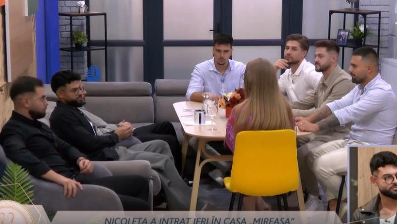 Mireasa, sezon 12. Ce băiat i-a atras atenția Nicoletei. Noua concurentă a rostit numele care a stârnit reacții acide
