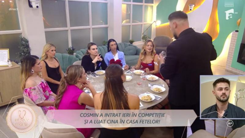 Mireasa, sezon 12. Cosmin a spus care sunt cele trei fete pe care le place. Una dintre ele s-a arătat foarte interesată