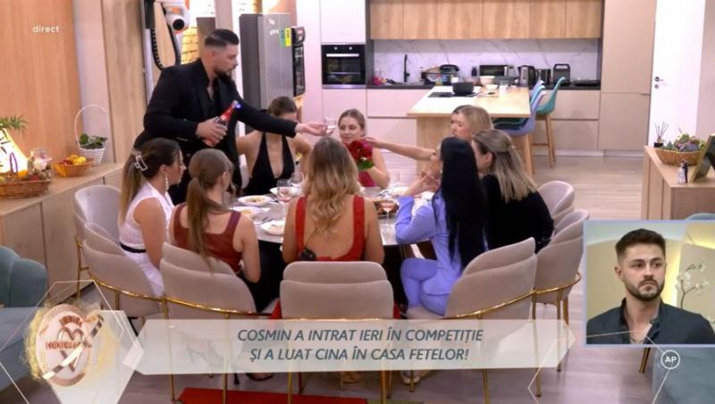 Mireasa, sezon 12. Cosmin a spus care sunt cele trei fete pe care le place. Una dintre ele s-a arătat foarte interesată