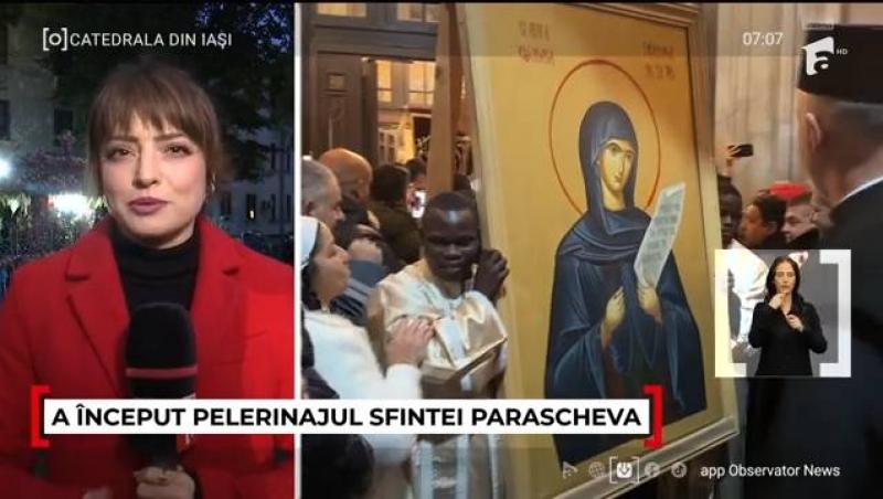 Mii de oameni așteaptă să se închine la racla cu moaștele Sfintei Parascheva. Timpul de așteptare ajunge și la 20 de ore