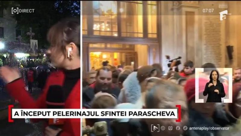 Mii de oameni așteaptă să se închine la racla cu moaștele Sfintei Parascheva. Timpul de așteptare ajunge și la 20 de ore