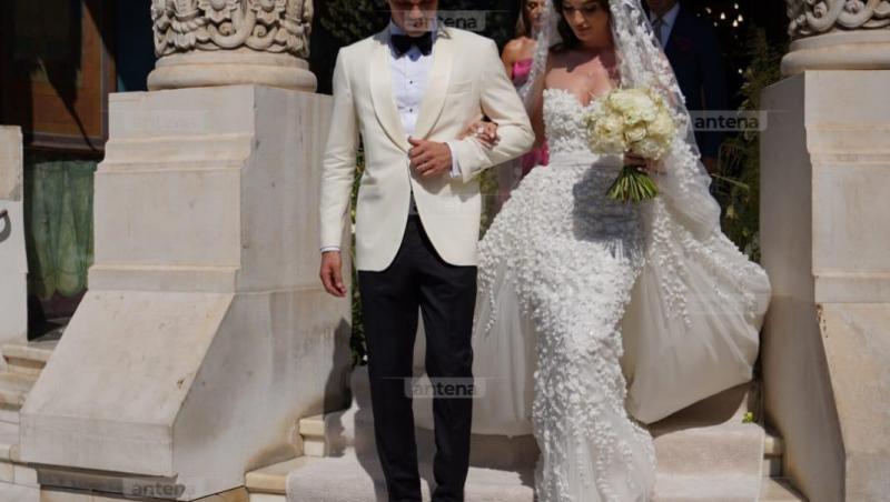 Elena Hagi a făcut furori pe internet cu o rochie prețioasă. Cum s-a pozat soția lui Ianis Hagi