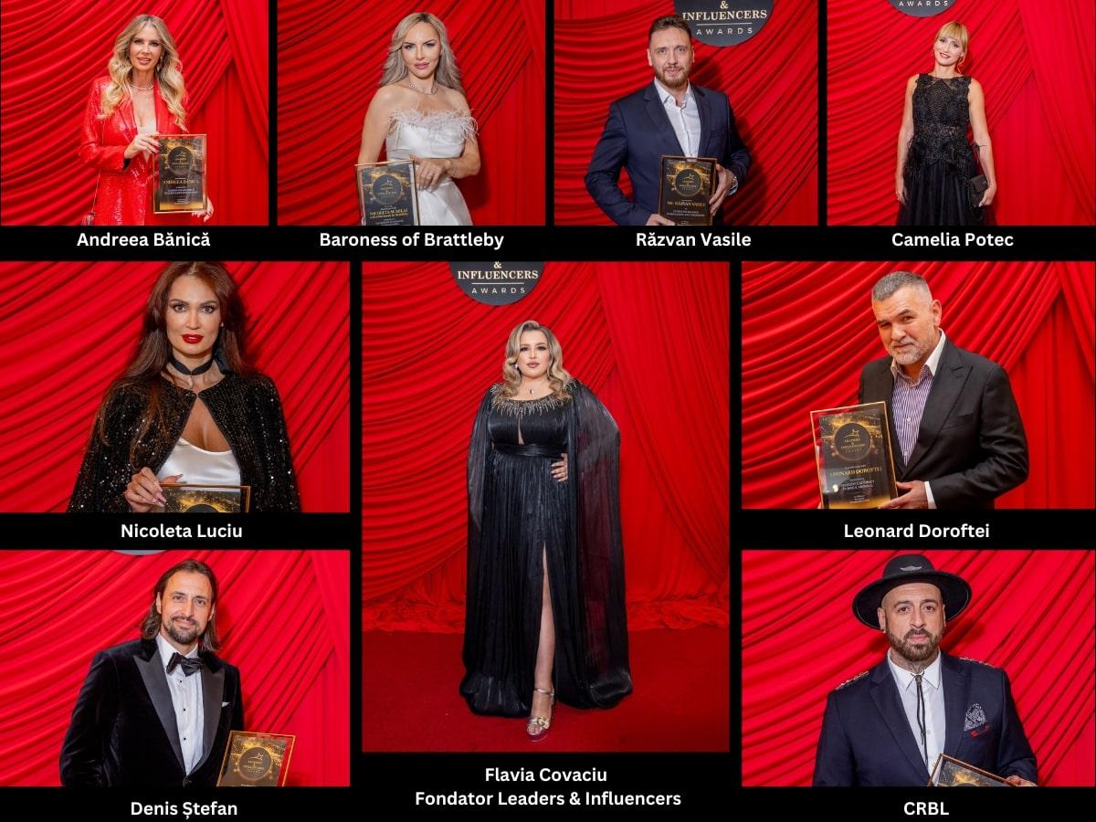 (P) Gala care a celebrat succesul: Leaders and Influencers Awards, spectacolul excelenței la București