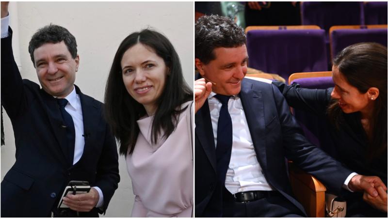 Mirabela Grădinaru și Nicușor Dan