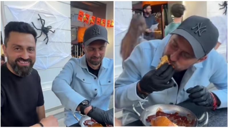 Gabi Tamaș și Chef Orlando Zaharia