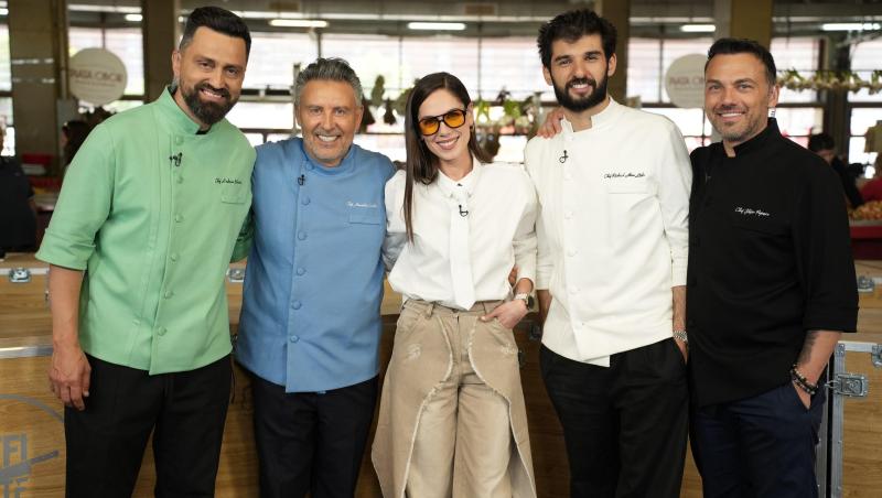 Gabi Tamaș, reacție spontană după ce a gustat burgerul făcut de Chef Orlando Zaharia. Ce provocare a primit fotbalistul: „Gata!”