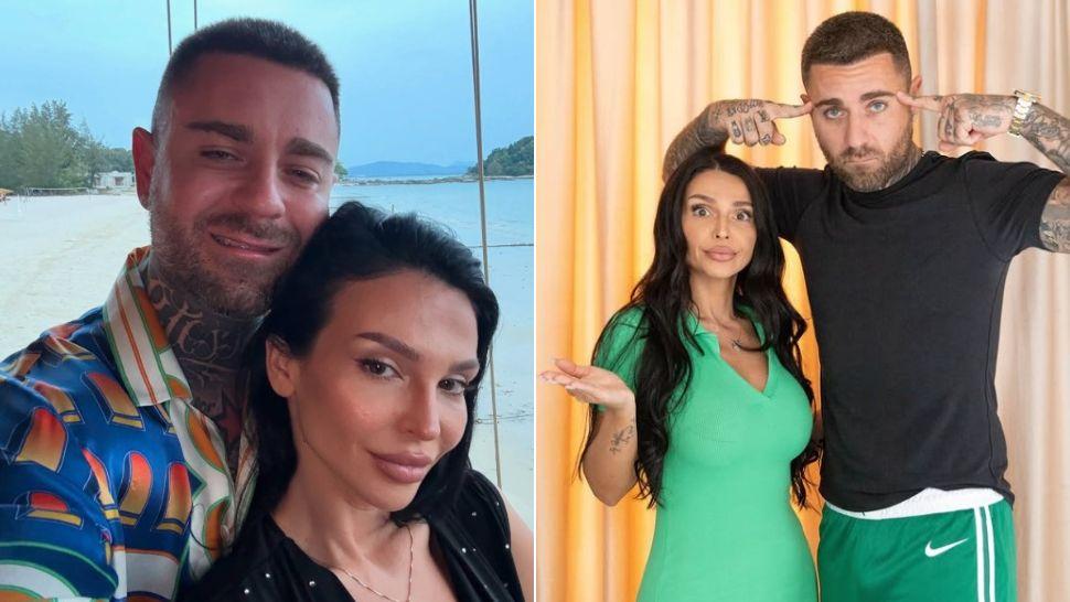 TJ Miles și Francisca și-au unit destinele în fața lui Dumnezeu. Cum arată rochia care i-a pus în evidență burtica de gravidă