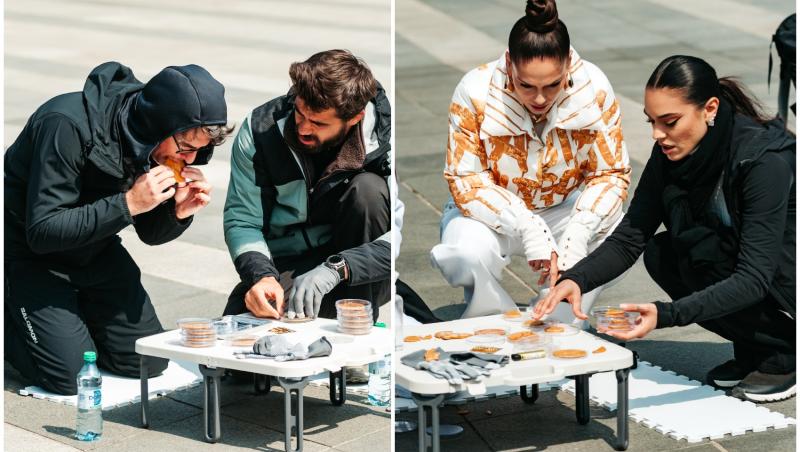 colaj foto cu echipele de la asia express si irina fodor