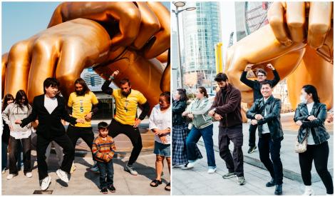 Finala Asia Express, 12 noiembrie 2025. Gabi Tamaș și Dan Alexa, surpriză de proporții la statuia Gangnam Style