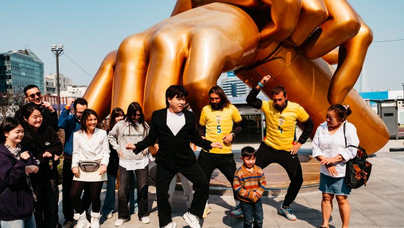 Finala Asia Express, 12 noiembrie 2025. Gabi Tamaș și Dan Alexa, surpriză de proporții la statuia Gangnam Style