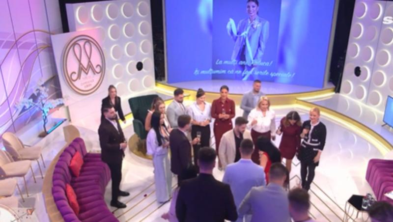 Mireasa, sezon 12. Raluca Preda a avut parte de o surpriză în direct. Prezentatoarea de la Capricii a împlinit 35 de ani