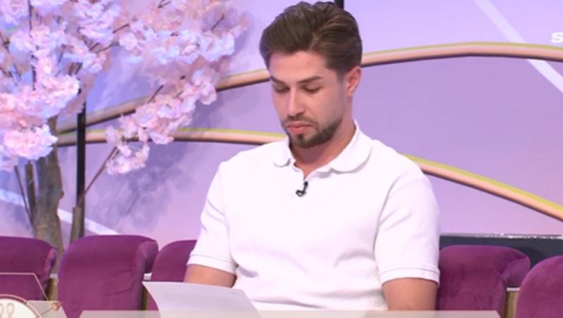 Mireasa, sezon 12. Liviu a citit în direct o scrisoare în care a fost aspru criticat. Ce i-au spus susținătorii despre Emily