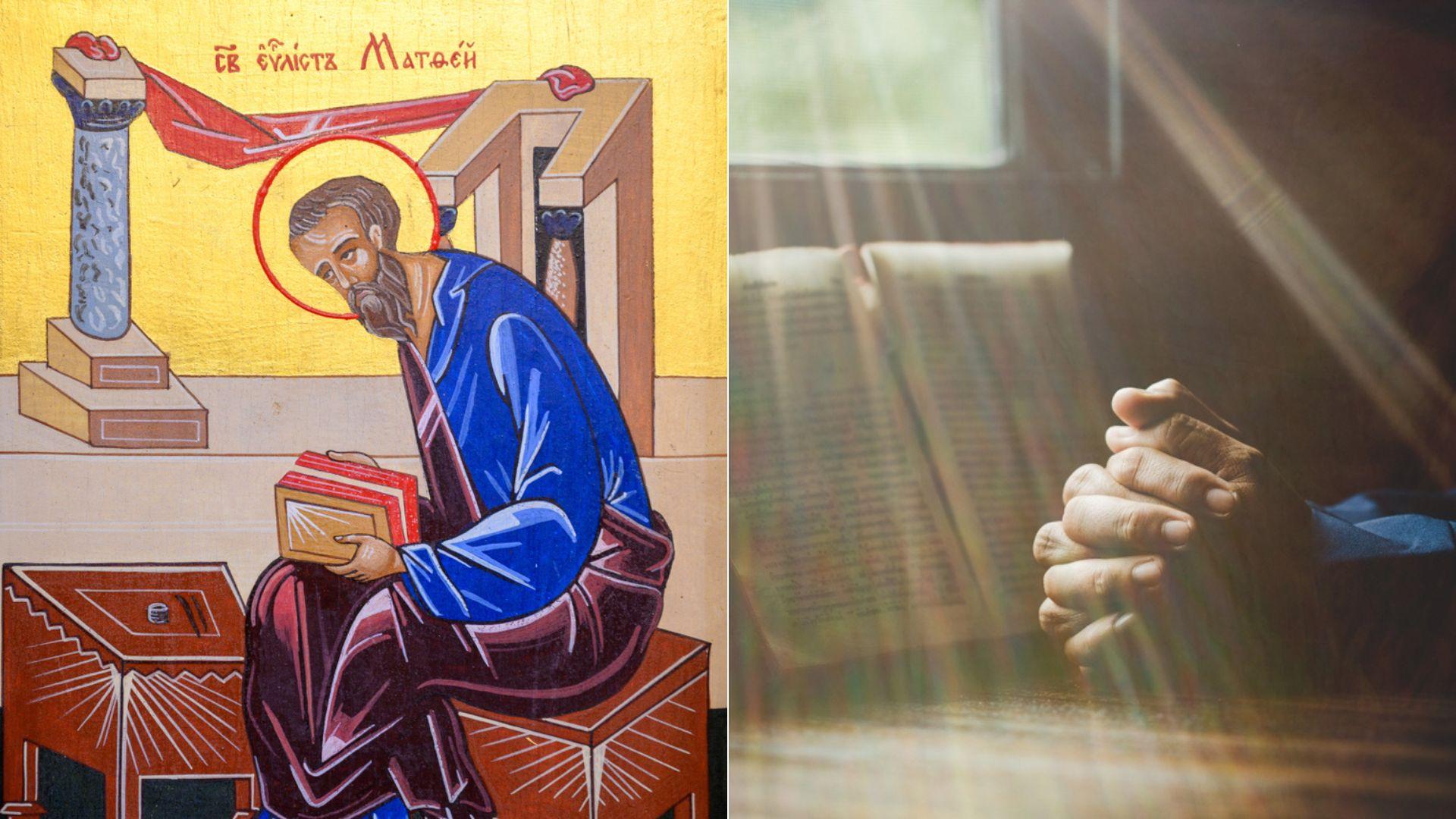 Rugăciune puternică pentru limpezirea minții închinată Sfântului Apostol și Evanghelist Matei. Ce trebuie să rostești