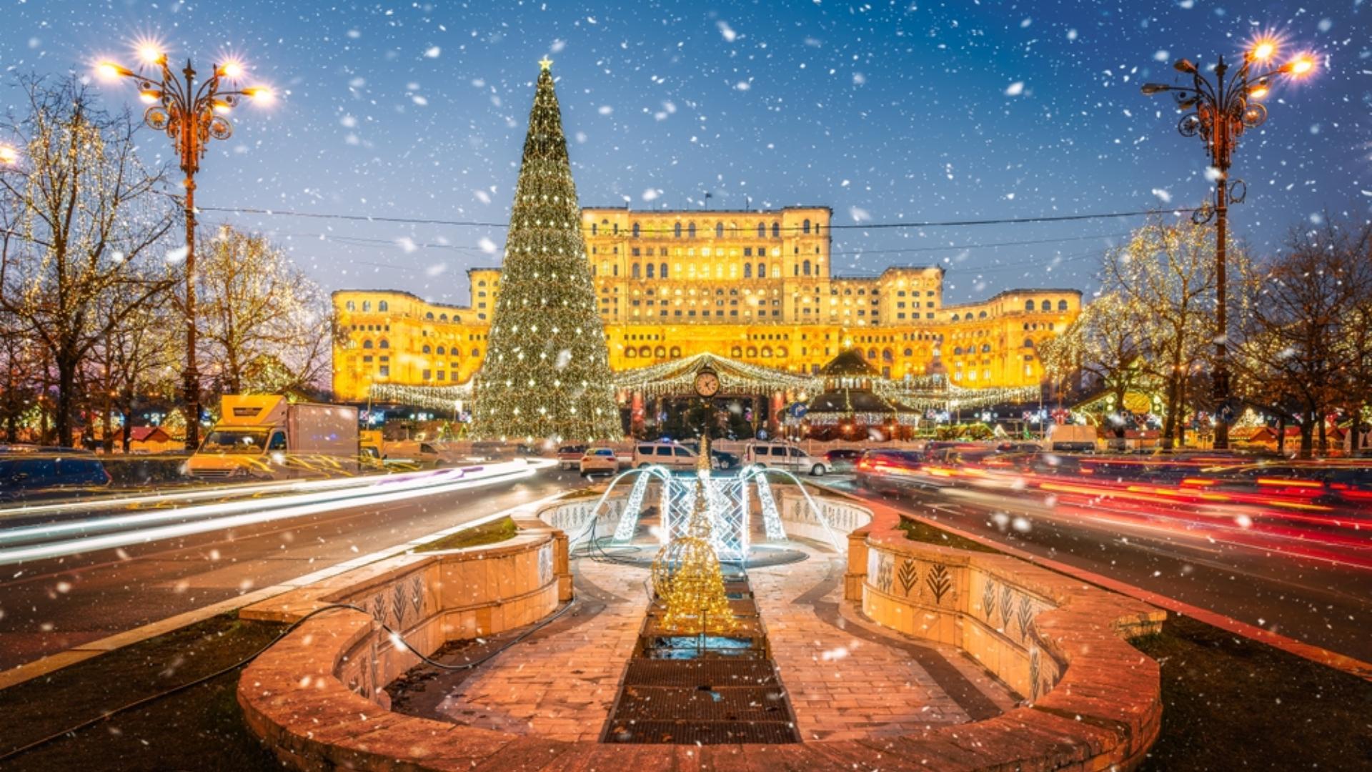 Târguri de Crăciun în București. Unde se deschid și unde va putea fi văzut cel mai mare brad ecologic din România