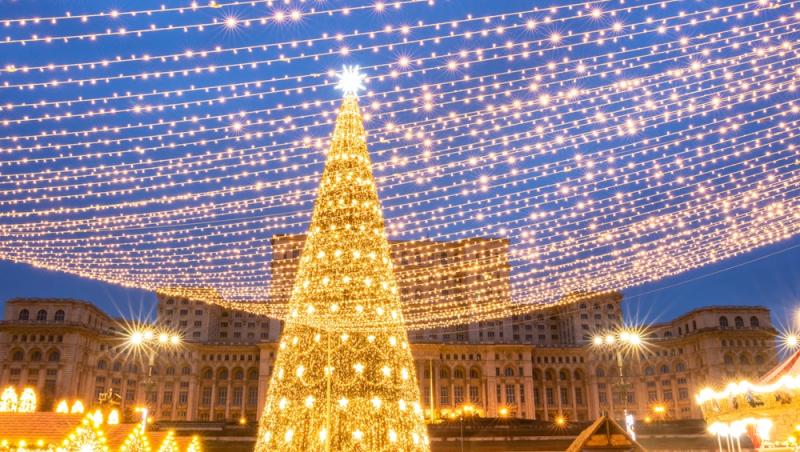 Târguri de Crăciun în București. Unde se deschid și unde va putea fi văzut cel mai mare brad ecologic din România