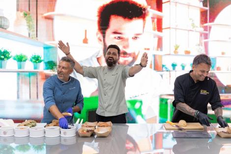 Interviu Chef Alexandru Sautner, Chef Ștefan Popescu și Chef Orlando Zaharia. Jurații Chefi la cuțite se întrec în deserturi