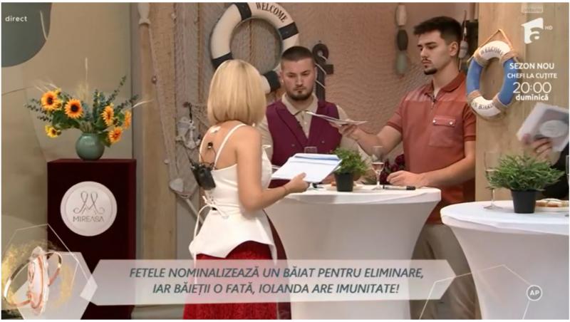 Mireasa sezonul 12. Toată casa a făcut nominalizări pentru eliminare. O concurentă a avut imunitate după încălcarea regulamentului
