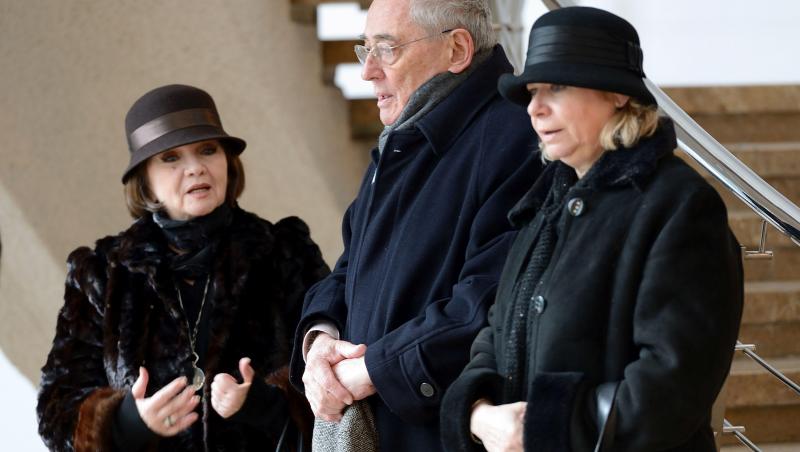 Mariana Moculescu, prezență neașteptată la priveghiul lui Horia Moculescu. Cum a apărut, deși a zis că nu va veni