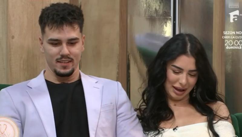Mireasa, sezon 12. Ceartă uriașă între Lavinia și Adin: „Nu mai urla!”. De la ce a pornit criza de isterie a fetei