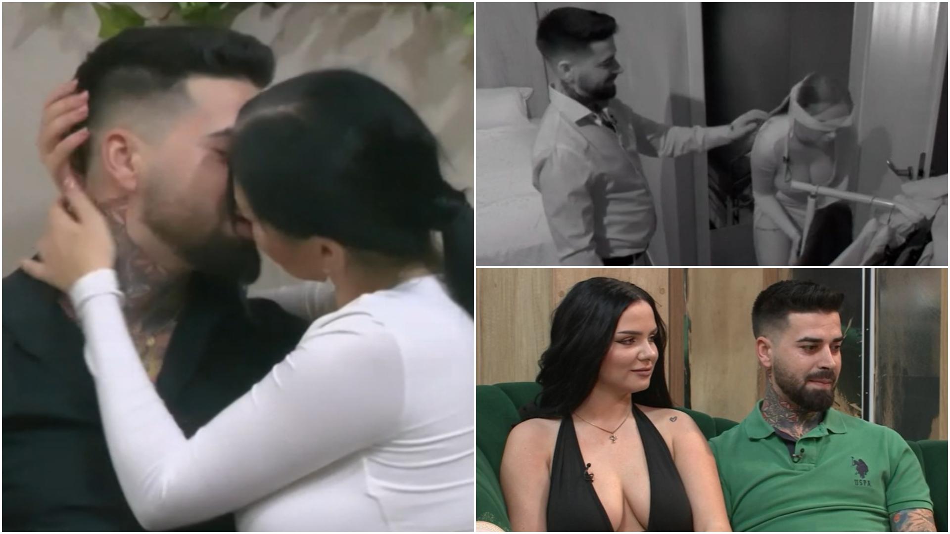 Mireasa, sezon 12. Alexandru a revenit în casă și Iolanda l-a sărutat. Cum au răspuns întrebați dacă formează un cuplu