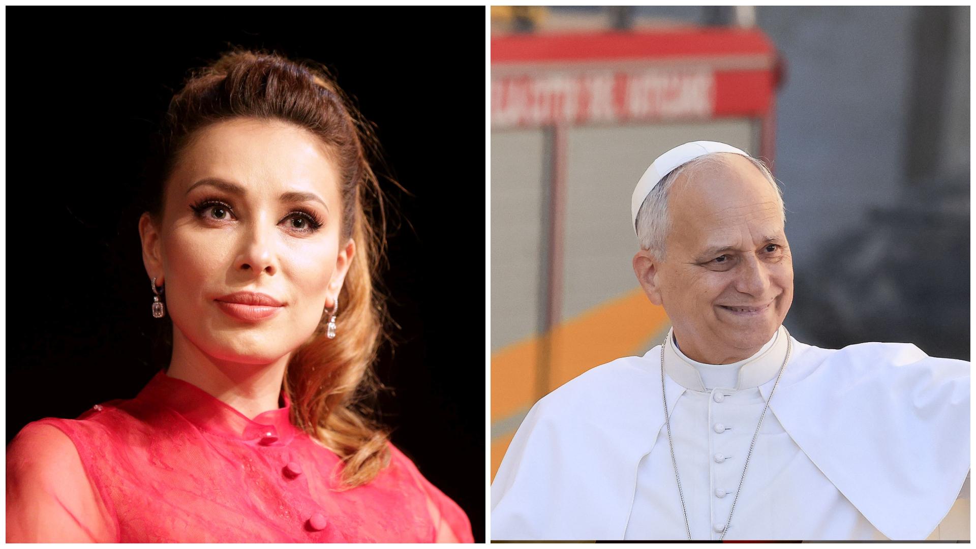 Iulia Vântur a cântat colinde românești în fața Papei Leon XIV, la Vatican. Cum a arătat momentul emoționant