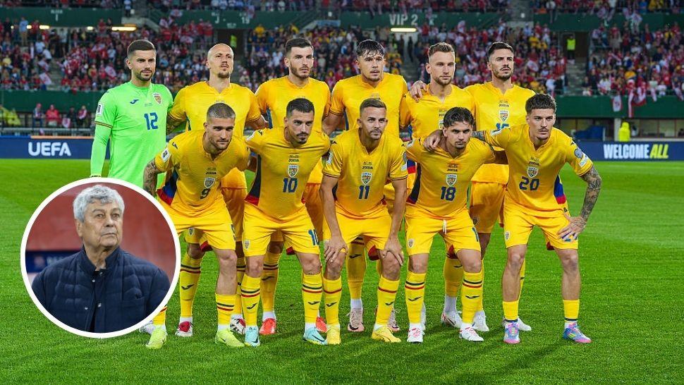 colaj fotbaliști de la naționala româniei și mircea lucescu