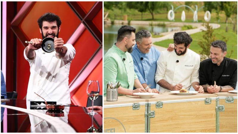 Chef Richard Abou Zaki a câștigat aseară amuleta, la Chefi la cuțite. Show-ul culinar continuă mâine seară, de la 20:30