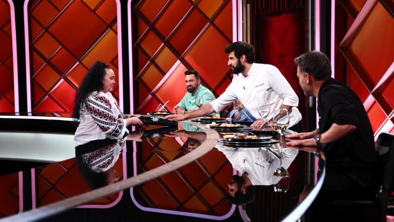 Chef Richard Abou Zaki a câștigat aseară amuleta, la Chefi la cuțite. Show-ul culinar continuă mâine seară, de la 20:30