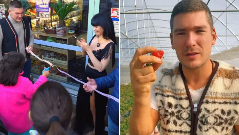 Călin Donca a deschis primul magazin cu produse românești: „Am verificat să fie produsul din România”