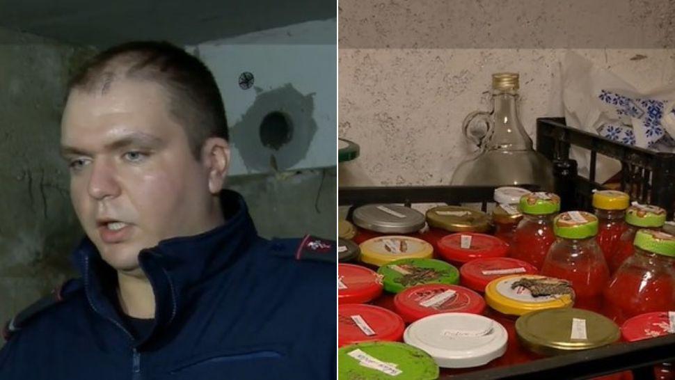 colaj pompier în buncăr neconform din buzău și murături în buncăr