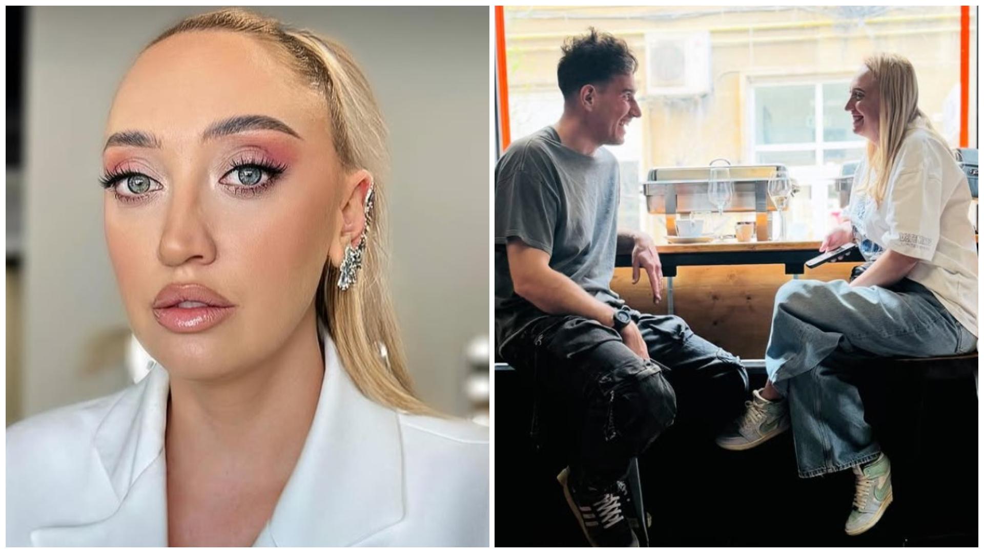 Andrei, soțul Ilonei Brezoianu, prima imagine cu fiul său. În ce ipostază copleșitoarea s-a lăsat pozat alături de micuț