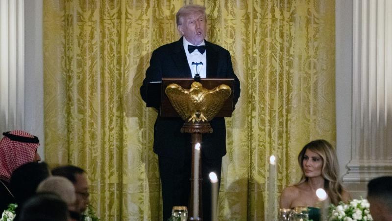 Melania Trump și Georgina Rodriguez s-au întrecut în eleganță la cina oficială de la Casa Albă. Cum arată ținutele lor