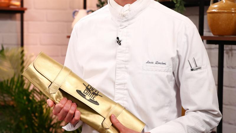 Cine e Luca Francesco Zvaleni, cuțitul de aur al lui chef Richard. Ce studii are și cu cine a lucrat până în prezent concurentul