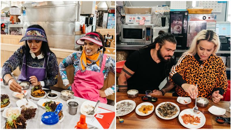 Concurenți din Asia Express: Karmen, Olga Barcari, Joseph și Anda Adam